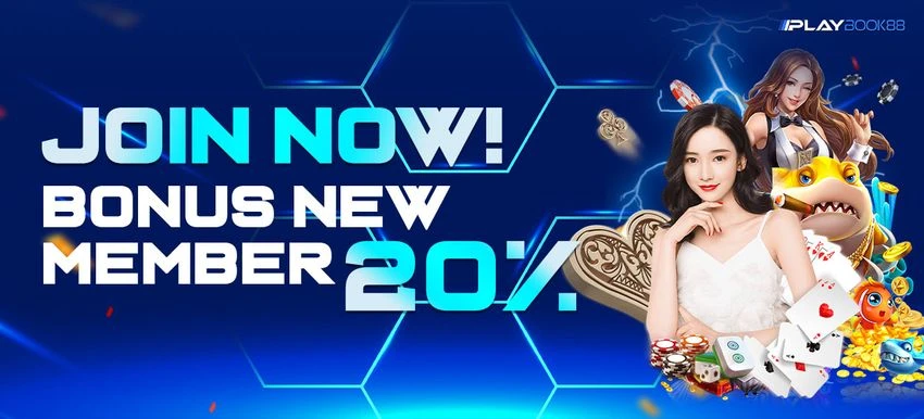 BONUS DEPOSIT NEW MEMBER 20%